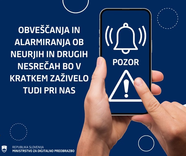 Od siren do SI-ALARMA - kako bo množično obveščanje postalo hitrejše in učinkovitejše