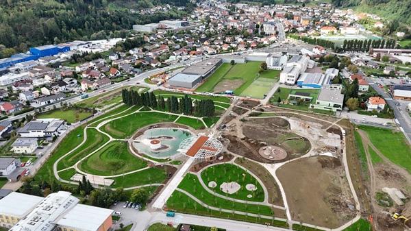 Odprtje Parka Prevalje kasni, kdaj bo nared?