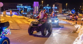 Božički na štirikolesnikih bodo razveseljevali tudi letos