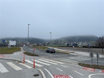 Na Podgorski cesti kar dve novi krožišči