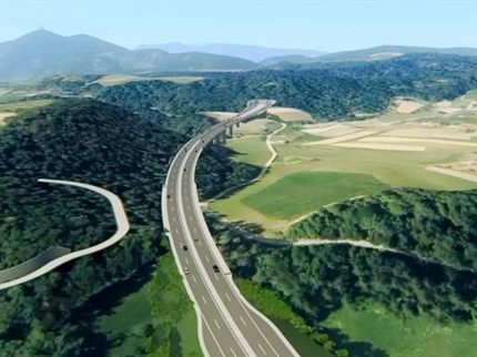 Novo leto v znamenju gradnje hitre ceste pri Slovenj Gradcu