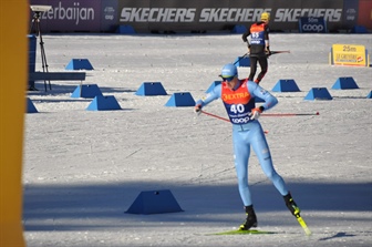Smučarski tekač Nejc Štern prvič na olimpijske igre