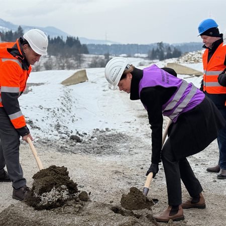 Hitra cesta se bliža Slovenj Gradcu
