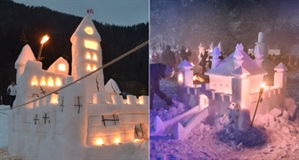 Kmalu novi snežni gradovi za kralja Matjaža
