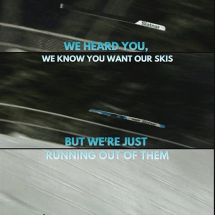 Slatnarjeve smuči letijo brez skakalcev