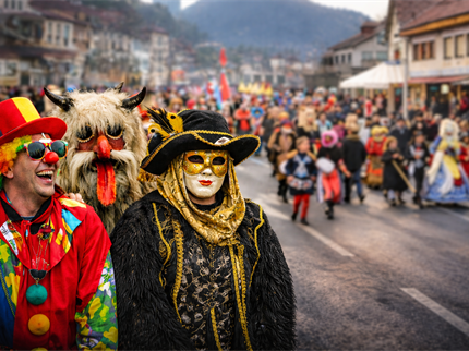Kam je izginila pustna povorka skozi središče Prevalj?