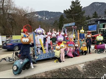 V Kotljah bodo jutri zažgali starko Zimo