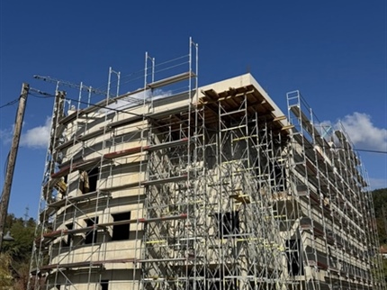 Kako napreduje največja naložba v kulturo na Ravnah na Koroškem?