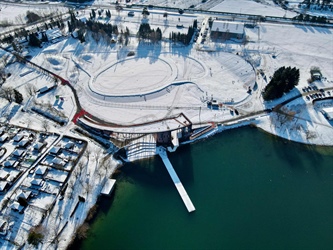 Velenjska Vista tudi zimsko središče druženja in športa