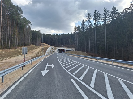 Zgrajena predor Konovo in navezovalna cesta na nastajajočo HC Slovenj Gradec - Velenje