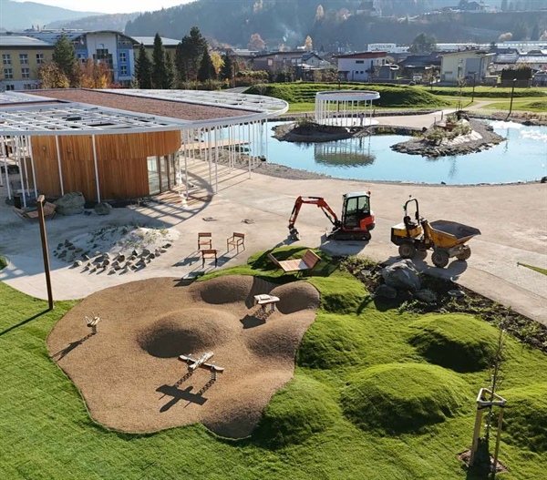 Park Jezero Prevalje končan, čakajo na uporabno dovoljenje