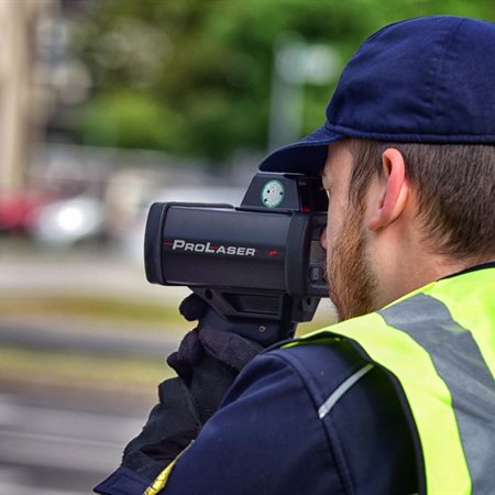 Pozor, danes maraton merjenja hitrosti na kar 540 mestih