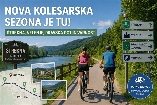 Gremo na kolo: v novo sezono varno, povezano in navdihujoče