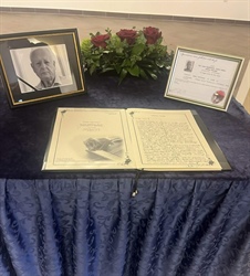 Na Prevaljah odprli žalno knjigo ob slovesu dr. Ivana Rebernika