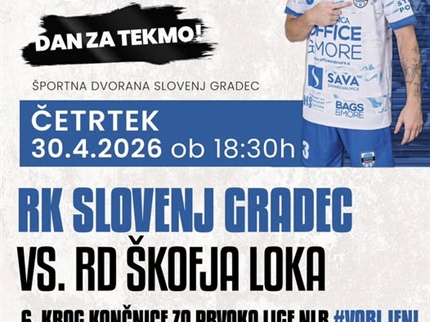 Slovenj Gradec bo danes ob 18.30 proti Škofji Loki lovil novo zmago pred začetkom polfinala državnega prvenstva.