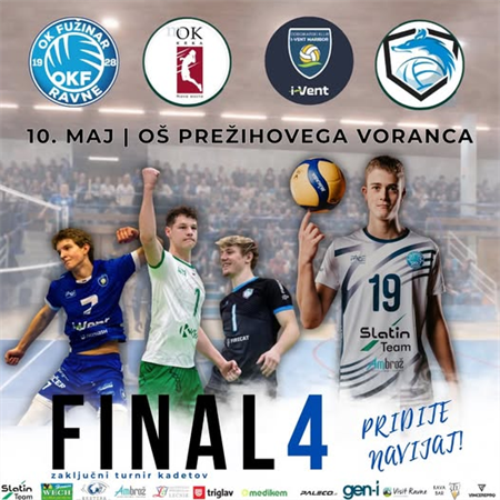 Odbojkarski klub Fužinar gosti najboljše kadetske ekipe
