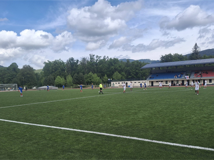 Jutri koroški derbi na prenovljenem ravenskem stadionu