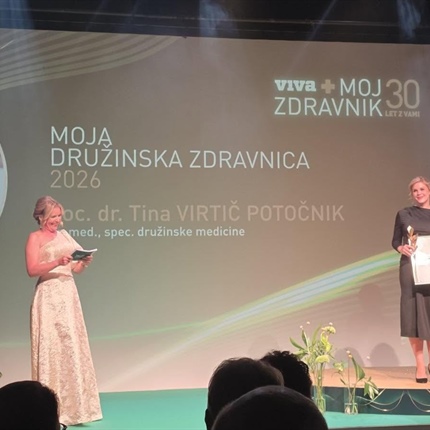 Naj družinska zdravnica Slovenije je Tina Virtič Potočnik