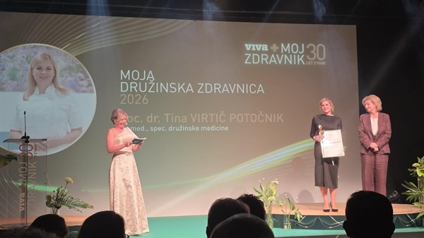Naj družinska zdravnica Slovenije je Tina Virtič Potočnik