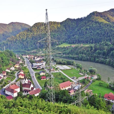 Sanacija nevarne brežine v Breznu