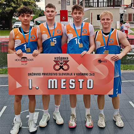 Košarkarji Weclean Koroške v kategoriji do 21 let osvojili prvo mesto