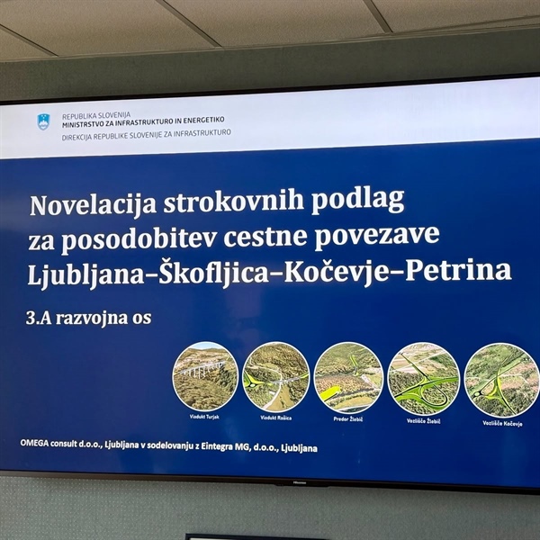 Ne samo na severnem delu trase, država bo tretjo os zgradila do meje s Hrvaško