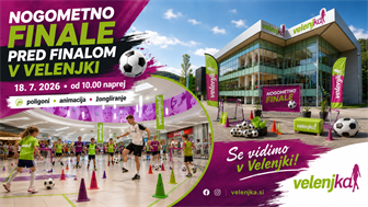 Nogometna vročica prihaja v Velenjko – finale pred finalom za vso družino