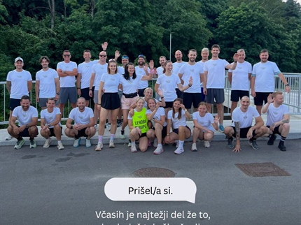 Ko drugi počivajo, Štrekna Runners nabirajo kilometre
