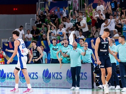 Košarkarji Slovenije v finalu evropskega prvenstva do 20 let