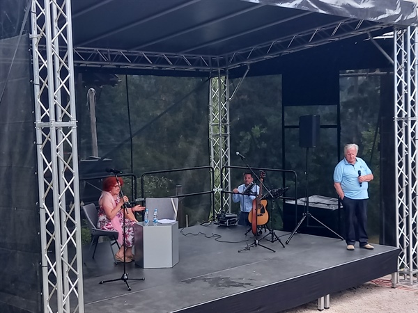 Bralna značka na srečanju pri Prežihovi bajti