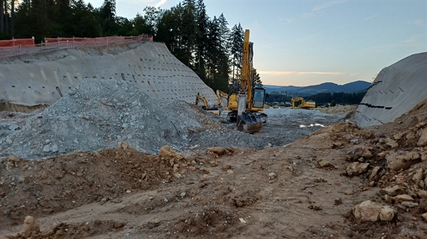 Na gradbišču tretje osi vse več radovednežev