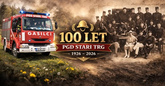 Starotrški gasilci praznujejo sto let