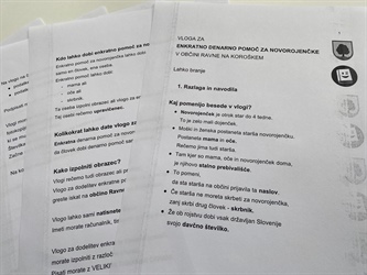 Prvi obrazec v lahkem branju v naši državi na Ravnah na Koroškem