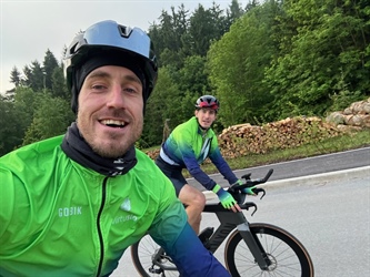 Everesting je osvojil tudi Anže Bahč