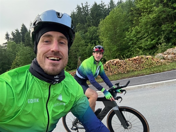 Everesting je osvojil tudi Anže Bahč