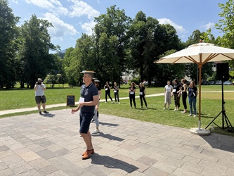 FOTO: S Knjižno olimpijado padel zastor na 10. festival Čiči, zmeraj prinesi si koco
