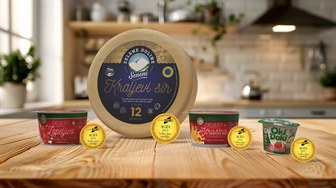 Štiri zlate medalje za izdelke, proizvedene tudi iz mleka s koroških kmetij