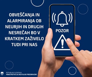 Od siren do SI-ALARMA - kako bo množično obveščanje postalo hitrejše in učinkovitejše