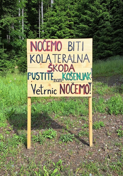 Nasprotniki vetrnic na Ojstrici po pravico na Ustavno sodišče