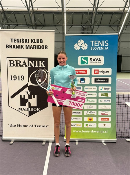 Ravenčanka Nika Štor državna prvakinja v tenisu do 18 let