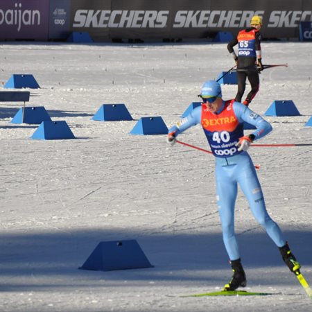 Smučarski tekač Nejc Štern prvič na olimpijske igre