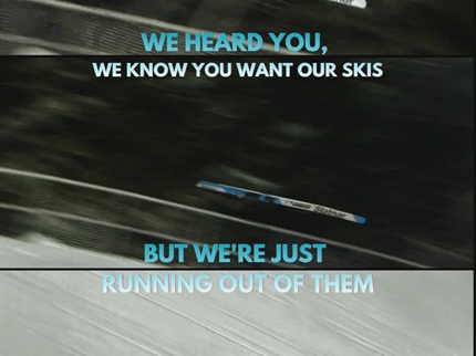 Slatnarjeve smuči letijo brez skakalcev