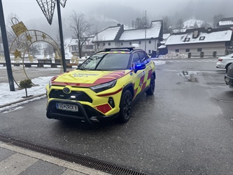 Vozilo urgentnega zdravnika namenjeno za najtežje primere