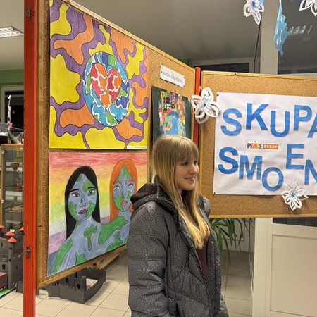 Plakat miru Lions kluba letos z naslovom "Skupaj smo eno"