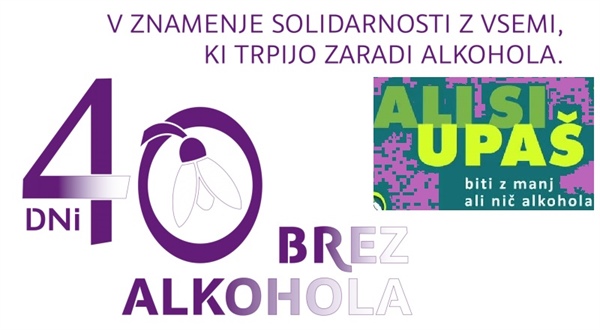 40 dni brez alkohola. Bi šlo?