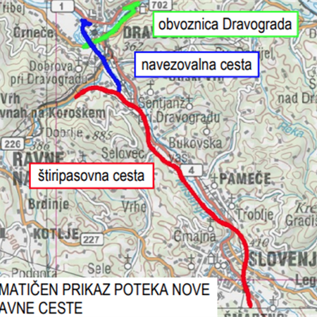 Država razgrnila dopolnjen DPN za traso hitre ceste do Dravograda