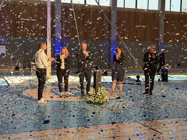 V Slovenj Gradcu otvorili prizidek k športni dvorani