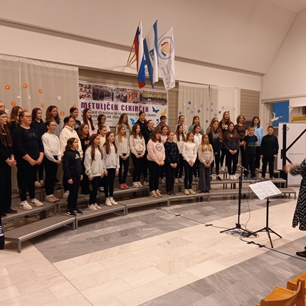 Metuljček Cekinček, praznik pevcev osnovnih šol