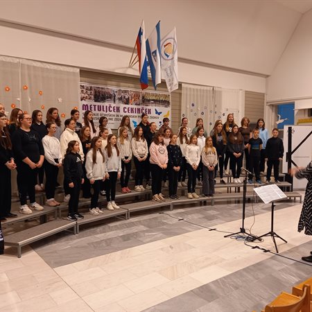 Metuljček Cekinček, praznik pevcev osnovnih šol