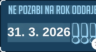 Ste že oddali poročilo na AJPES?